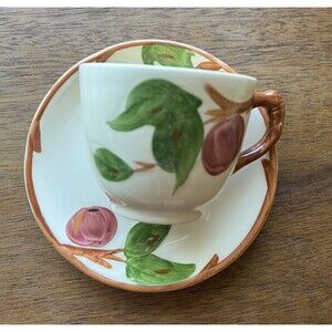 Franciscan Apple Tea Cup And Saucer Set
